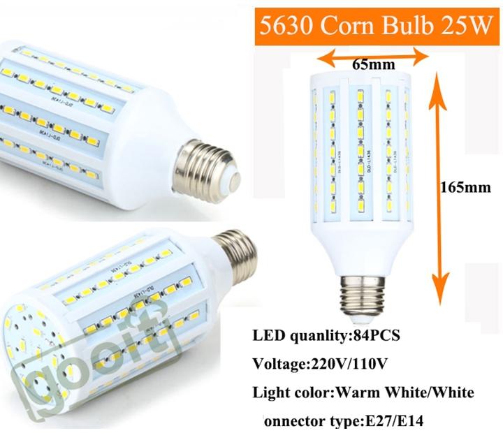 7w 12w 15w 25w 30w 40w 50w smd led bulbs light corn lamp e27 e26 e14 b22 led lights warm/cool white ac 110-240v