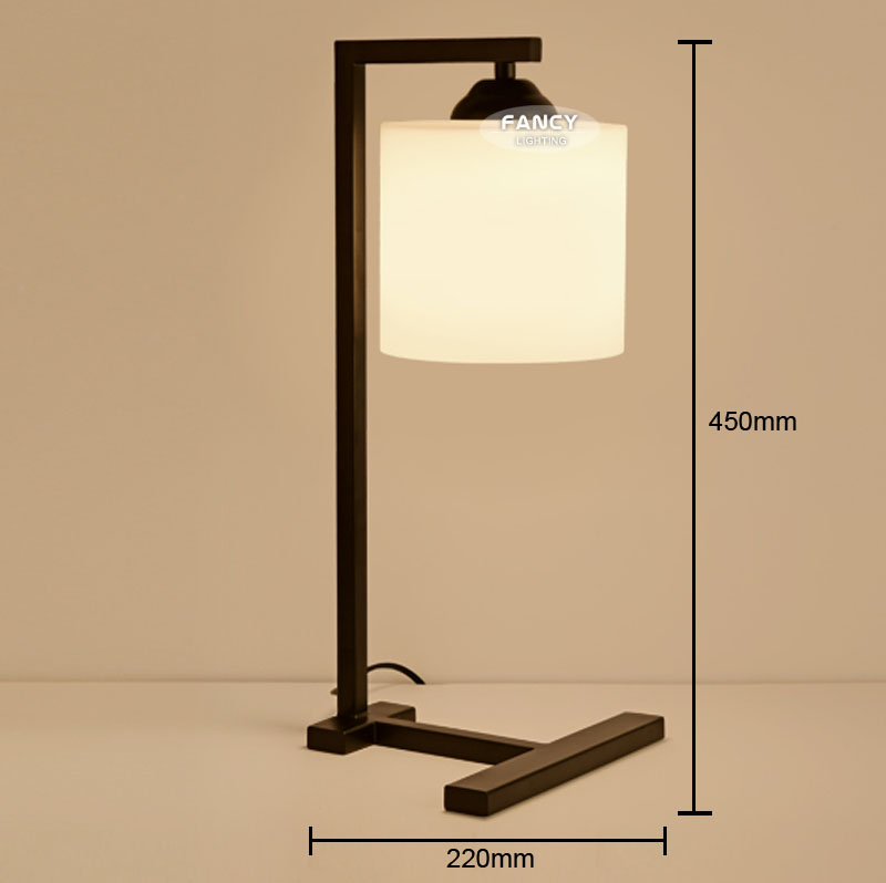 american country vintage table lamps 110/220v glass lamp nordic creative brief decoration lamp for living/bed/dinning room