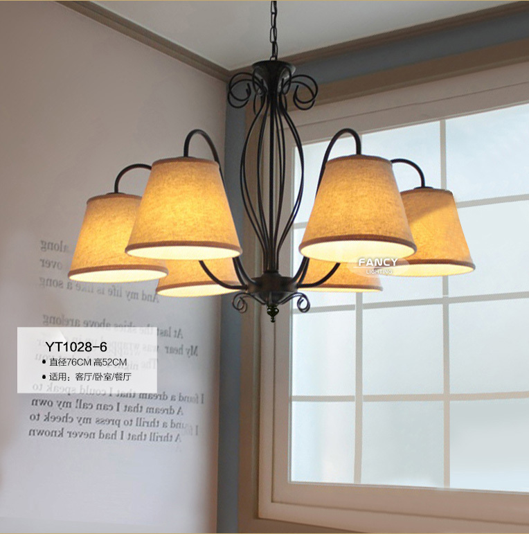 american-village style wrought iron pendant lights rural vintage style pendant lights for live/din/bed/study room 110v/220v