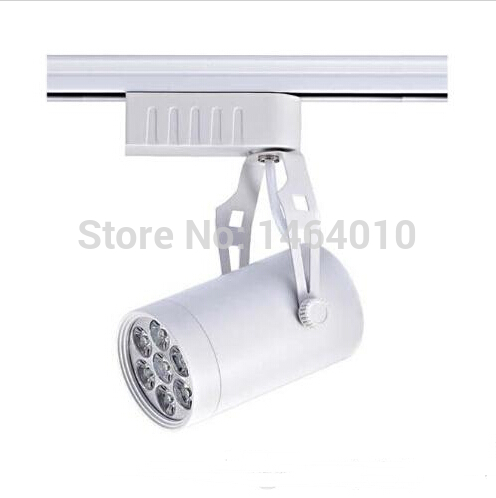 cool white led track light 10w 120 beam angle led ceiling spotlight ac 85-265v led spot lighting + ce rohs csa ul