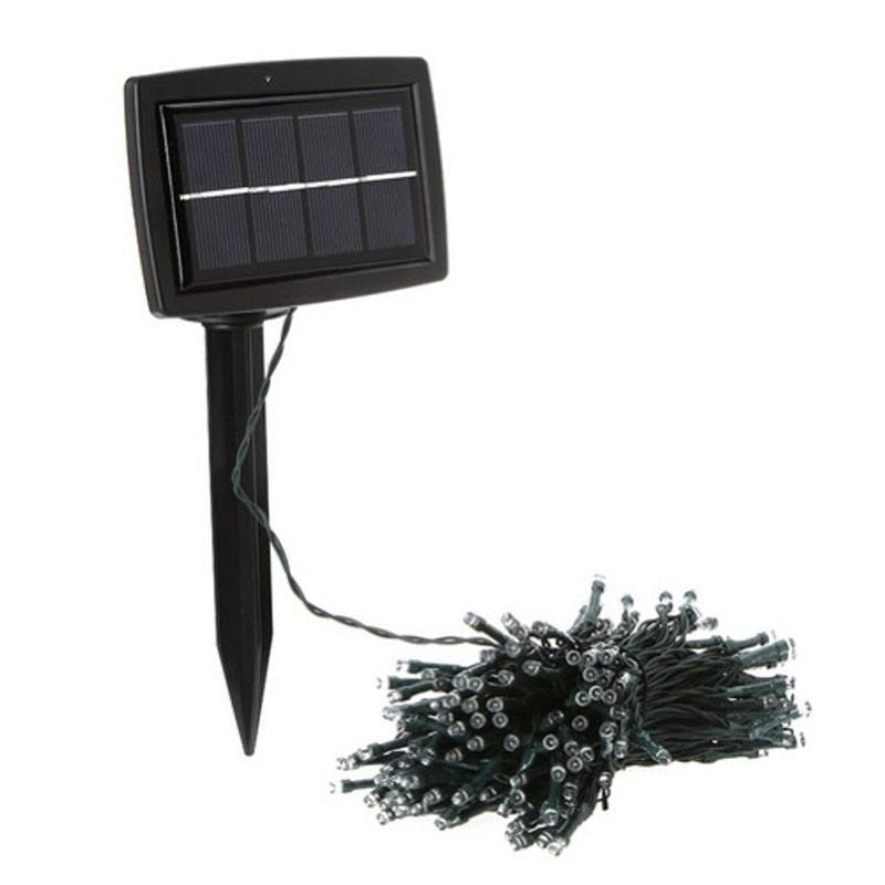 green blue warm white multicolor 22m 200 led solar lights string fairy outdoor garden waterproof christmas party decoration lamp