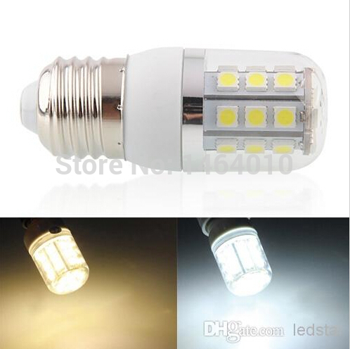 high bright led g9 e27 e14 spot corn lights 5w 400 lumens 27pcs 5050 smd led bulbs light with cover warm/cool white 110v 220v