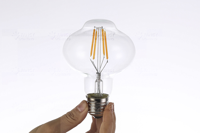 led edison filament light bulb e27 220v 4w transparent&gloden 360 degree energy saving lantern bulb replace incandescent bulb