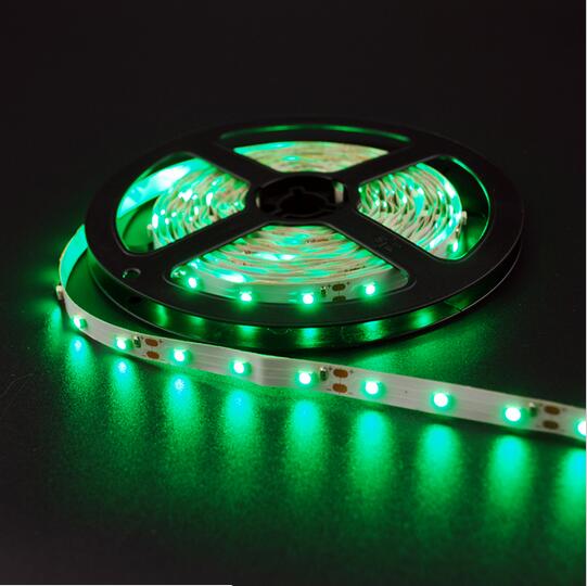 led strip 3528 5m 300led (60leds/m) single color white / red / blue / green / yellow rope light + 12v 2a 24w power adapter 10set