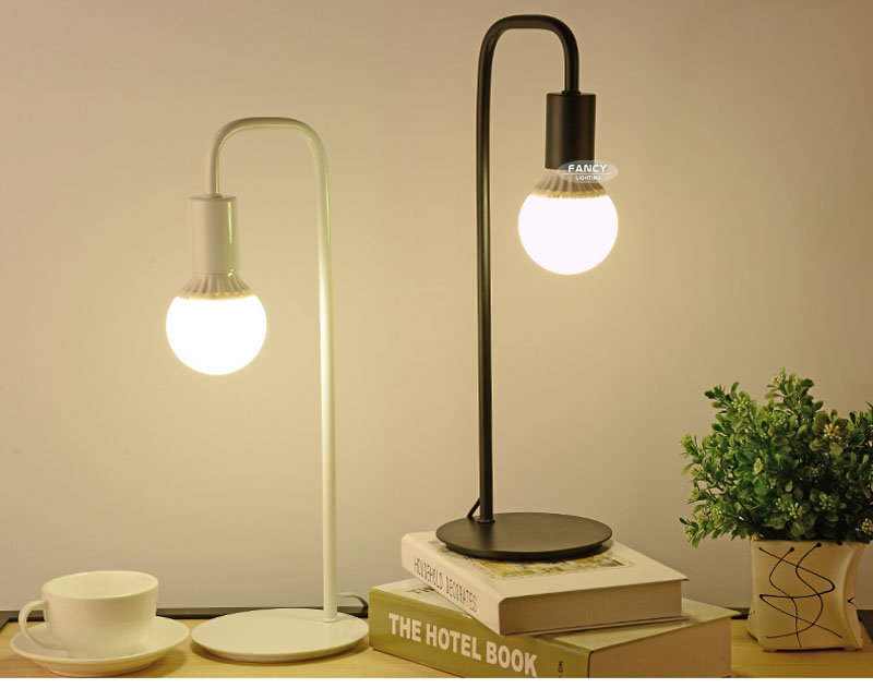 modern nordic minimalist bedroom lamp creative personality study art design work bedside lamp 110v/220v table lamps for bedroom