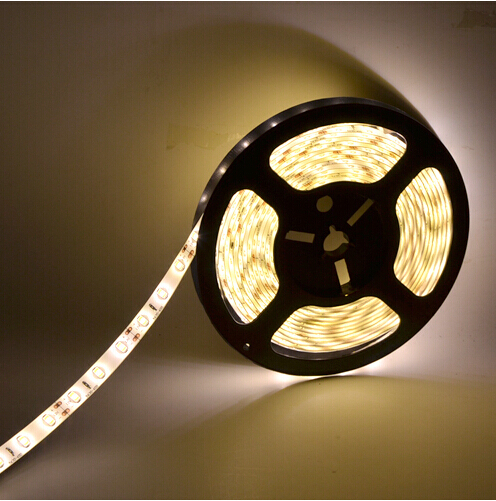new chip 5630 smd led strip flexible light 12v non waterproof 60leds/m ultra bright lamps + 12v 5a 60w power supply