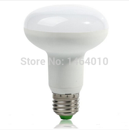 super bright r80 dimmable led bulbs light e27 10w 880lm ac 85-265v led lamp warm/cold white 180 angle + warranty 3 years