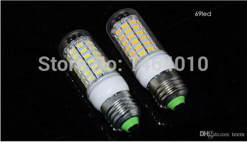 x5 ultra bright smd5730 e27 e14 led lamp 7w 12w 15w 18w 220v 110v 360 angle led corn bulb light 24led 36led 48led 56led