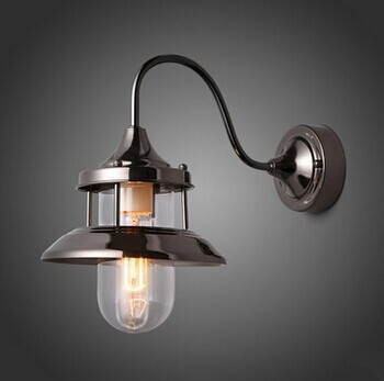 1 light american retro loft style vintage industrial light wall lamp for home edison wall sconce,led stair light,bulb incleded