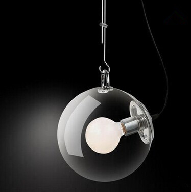 1 light modern minimalist creative glass soap bubble led pendant light for dining room study bedroom,e27 bulb included,ac