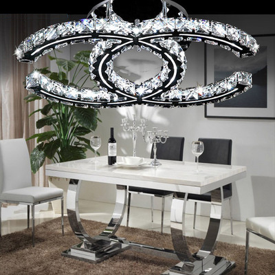 15w 18w 36w modern led ceiling lights for living room silver/amber flush mount led k9 crystal+stainless steel ac 90-260v