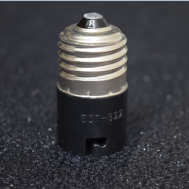 5 pcs/lot e27 to b22 light lamp extension socket base holder for led bulb lamp holder converter socket adapter converter holder