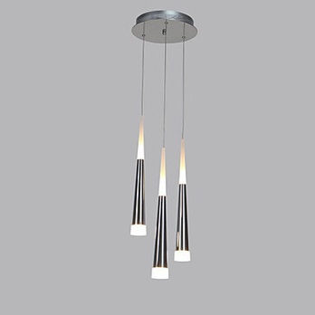 acrylic hanging modern led pendant light lamp with 3 lights for dining room, lamparas lustres e pendente de sala teto,ac