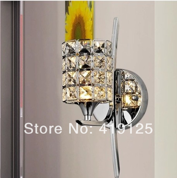 brief k9 modern crystal wall lamp bed-lighting mirror light stair frha b2