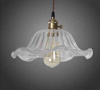 e27*1,vintage industrial lighting pendant light with glass lampshade loft edison lamp,lamparas colgantes de sala teto pendente