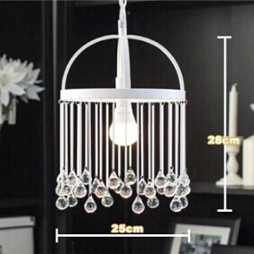 glass and metal modern lamp led pendent light for dinning living room corridor,1 light bulb included,teardrop shaped glass beads