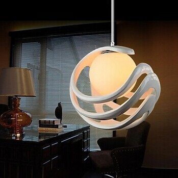 glass and resin modern lamp led pendent light lamp for dinning living room,lustres e pendentes luz,lustre de para quarto,1 light
