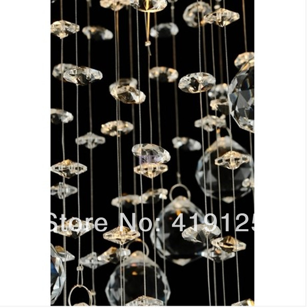 k9 modern crystal chandeliers,d200*h550mm supernova