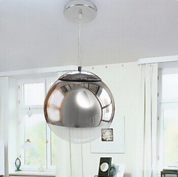 led modern handing luminaire pendant light lamps in metal globe feature,e27 bulb included,for dining room living room