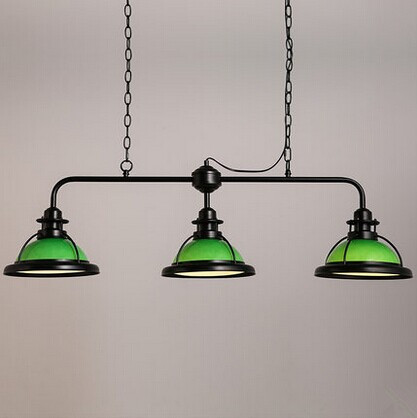 modern loft style personality led pendant light witn glass shade,e27*3 bulb included,for bar bedroom dining room
