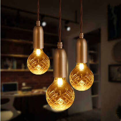 modern minimalist crystal cut led pendant lights fxitures with glass lampshade for dinning room lamp lamparas colgantes