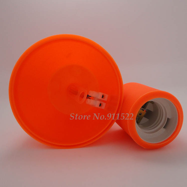 modern pendant light 110v 220v,cable length 1 meter,orange and blue-green,