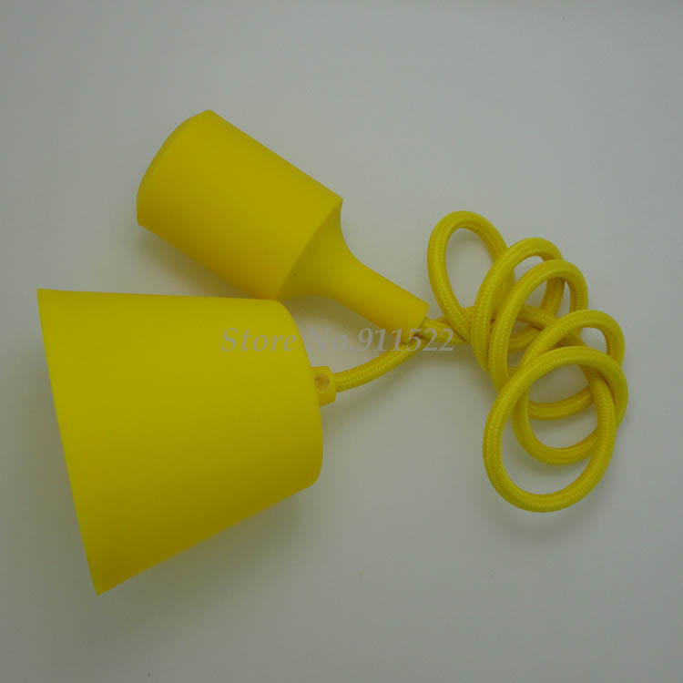 modern yellow and gray pendant lights for dining room,cable length 1 meter,