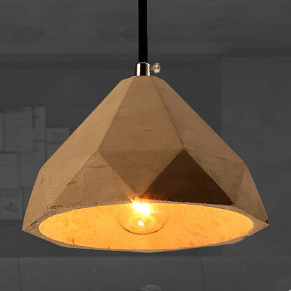 nordic simple modern cement led pendant lights for bar cafe home lighting hanging lamp lustres de sala
