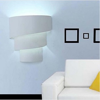 1 light e27 wall sconce modern led wall lamp light stainless steel bulb included for bedroom living room corridor