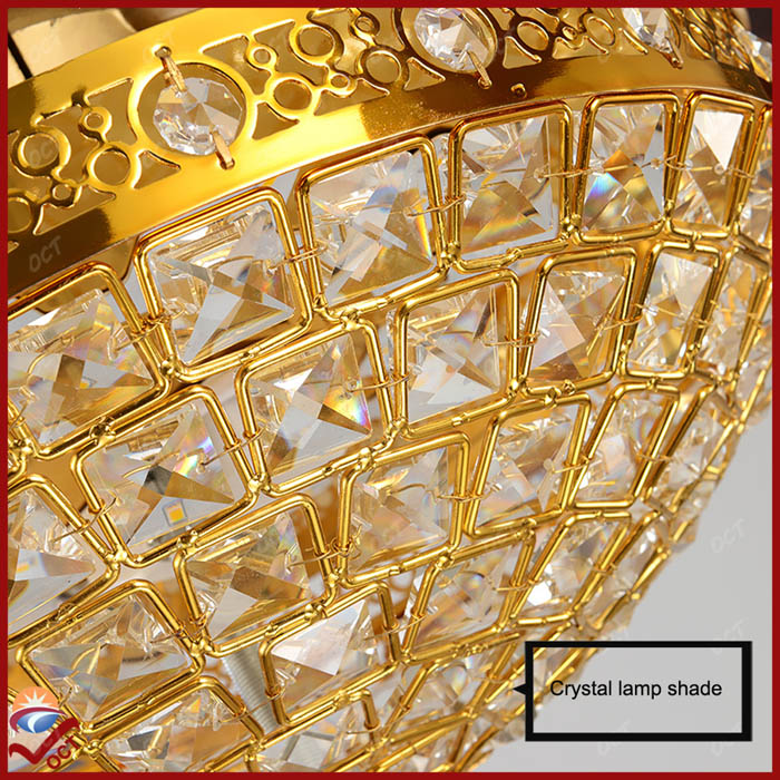 110v 220v 240v luxury led golden crystal ceiling fans with lights remote ventilador de teto modern bedroom quiet fan lamp