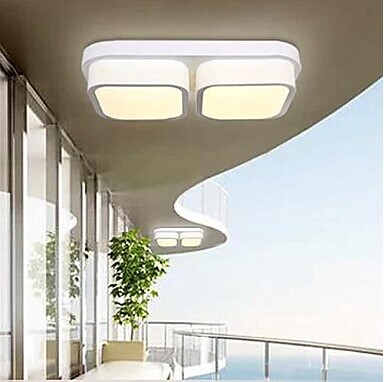 2 lights led modern ceiling light for living room lamp fixtures indoor lightings,bulb included,lustres plafonnier