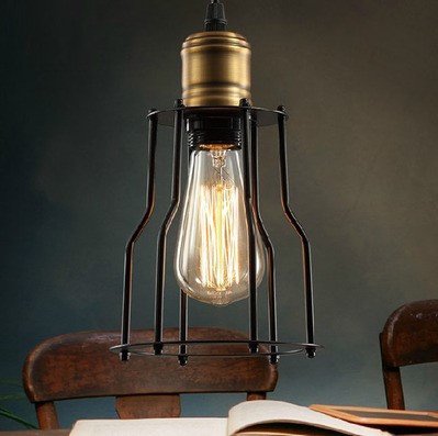 40w america retro vintage pendant light fixtures in style loft industrial lamp indoor lighting metal lampshade