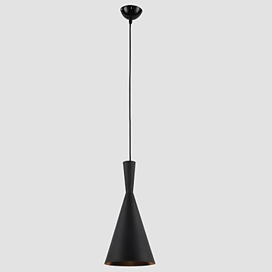 40w black metal lampshade for bar decoration pendant light e26/e27
