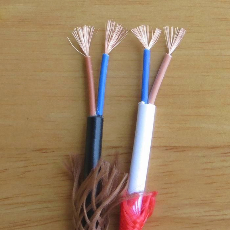 50m/lot 0.75mm vintage fabric electrical cable textile candy color modern electric wire for led pendant light power plug adapter