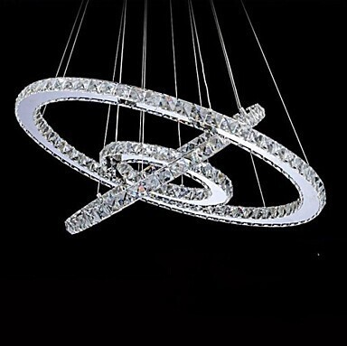 70cm led crystal pendant light lamp fixtures,silver modern luminaire lustre de cristal sala teto e pendentes luz,ac