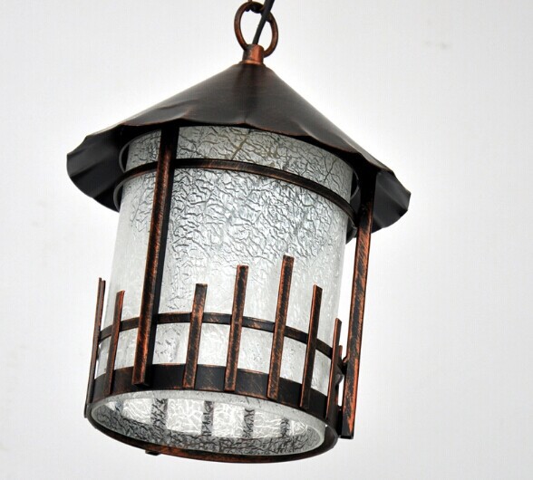 american country mediterranean pastoral small house led pendant light for coffee hall entrance balcony,e27 bulb included
