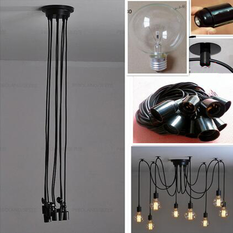 creative suspension luminaire e27 220v for decor pendant lights loft lamp hanging light fixtures lustre lamparas colgantes avize