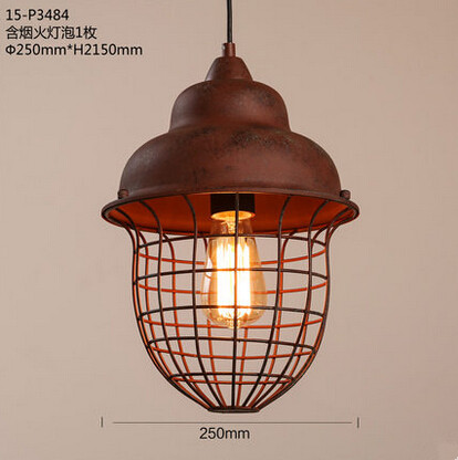 edison retro industrial vintage pendant light,american country pendant lamp for bar home living hanging lamp,lamparas colgantes