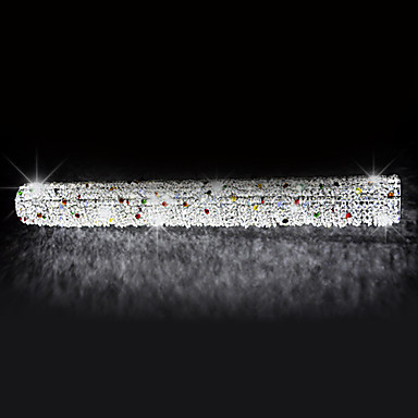 led crystal pendant, 18 leds, concise iron plating, for game room, kids room, bathroom, living room