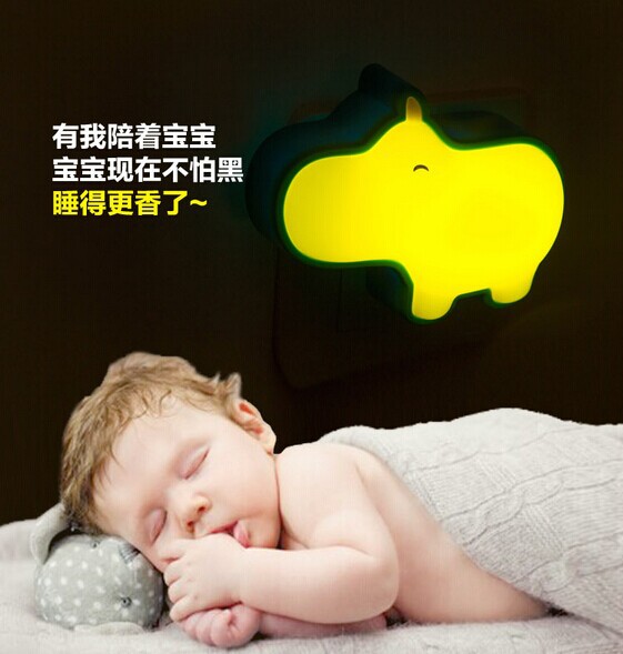 light induction night light,novelty led night light smart control lamp for baby bedroom gift ,110v - 240v bulb