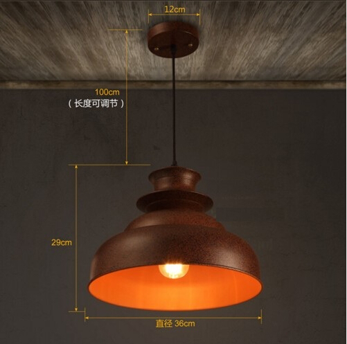 loft style iron edison industrial vintage pendant light fixtures droplight for dining room hanging lamp indoor lighting