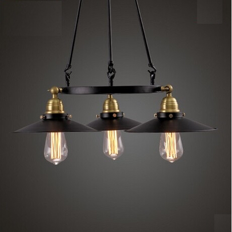 loft style iron retro vintage industrial edison pendant lights fixtures for dining room hanging lamp suspension luminaire