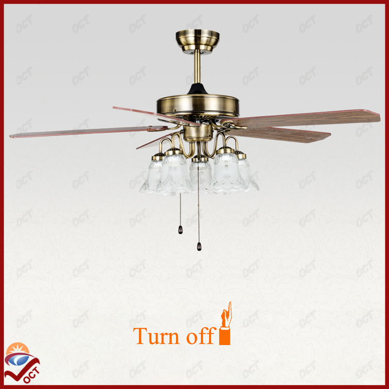 luxury antique bronze led ceiling fans with lights remote ventilador modern 110v 220v 240v living room bedroom ceiling fan lamp
