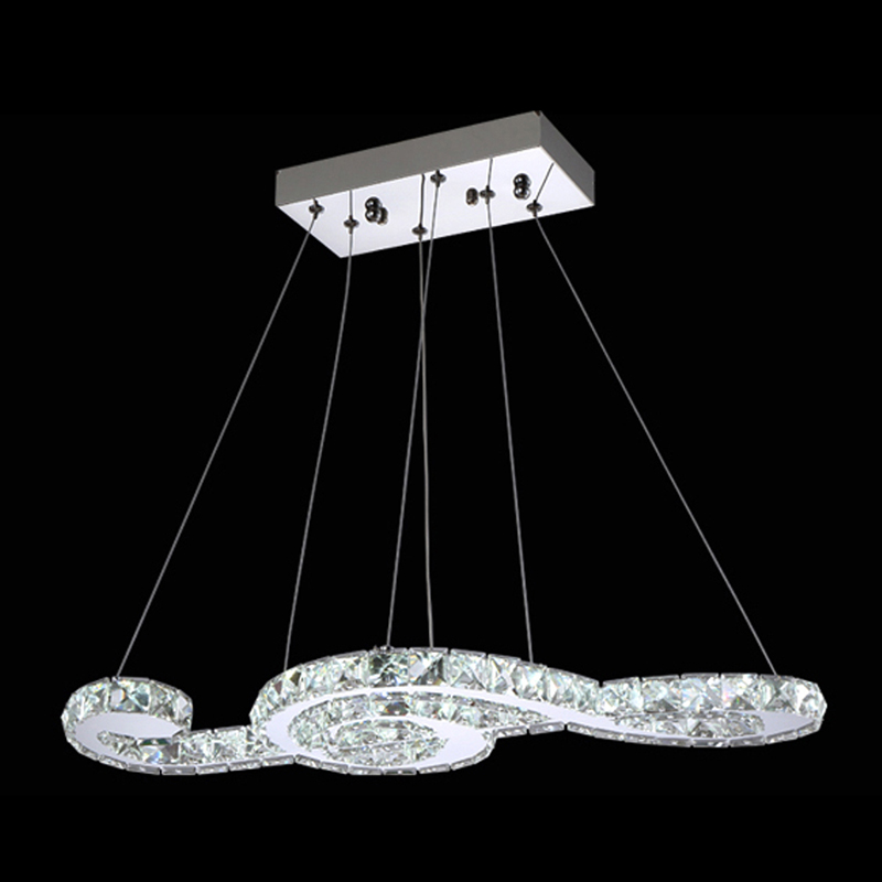 luxury k9 crystal ledchandelier music notes pendant light lamparas modern el dining bar hanging ceiling lamp luminaire abajur
