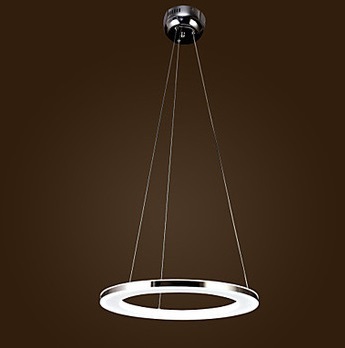modern acrylic led pendant light for home indoor lightings,30cm bulb included, ac 90v~260v