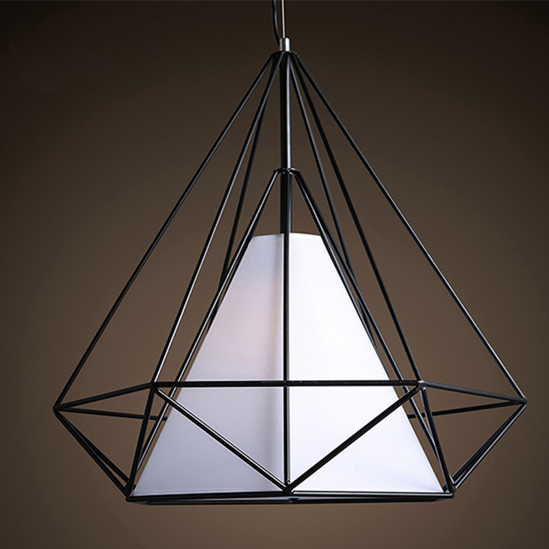 modern home decor lighting wrought iron pendant lamp vintage pendant light fixtures suspension luminaire design hanging lamp e27