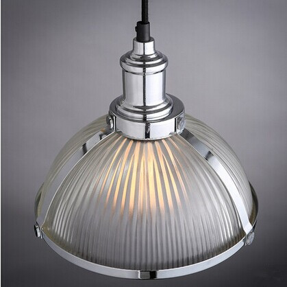 retro loft style creative pendant light with shade glass single head,e27*1 bulb included,for bedroom living room home lightings