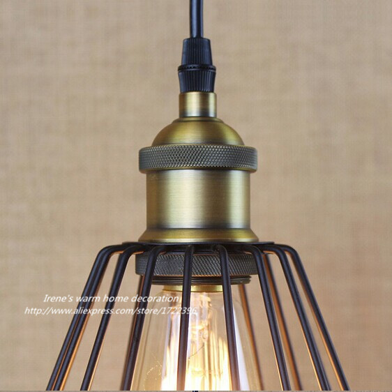 retro loft style industrial vintage metal pendant light for living room dining room,pendant light e27*1 bulb included,90v~260v