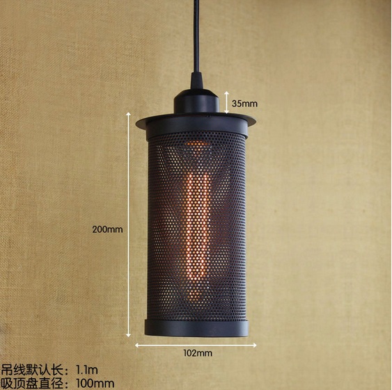 rh retro loft style industrial vintage pendant lights,edison pendant lamp for dinning room bar cafe,e27*1 bulb included,ac