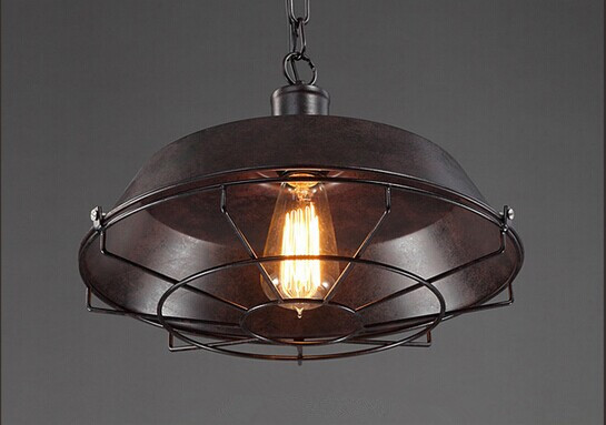 simple european retro creative iron industrial single head loft pendant lamp,for diningroom home living lights,e27 bulb included